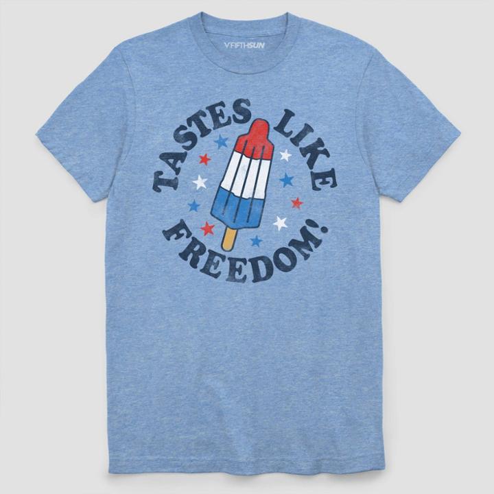 Fifth Sun Men's Tastes Like Freedom Short Sleeve Graphic T-shirt