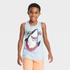 Boys' Smiling Shark Graphic Tank Top - Cat & Jack Blue