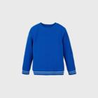 Boys' Cozy Sherpa Crew Pullover Sweatshirt - Cat & Jack Blue