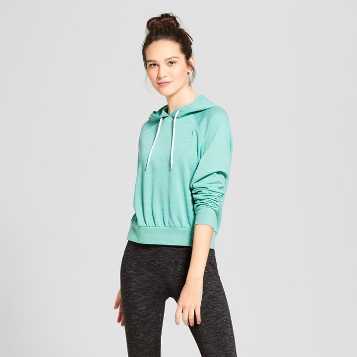 Women's Cropped Hoodie - Mossimo Supply Co. Green