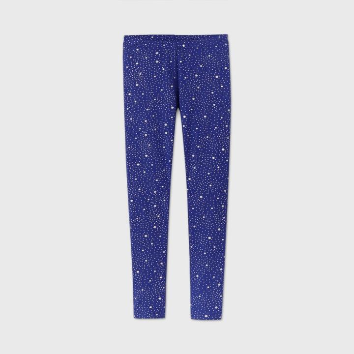 Girls' Star Of David Leggings - Cat & Jack Blue