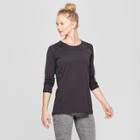 Women's Long Sleeve Run T-shirt - C9 Champion Black