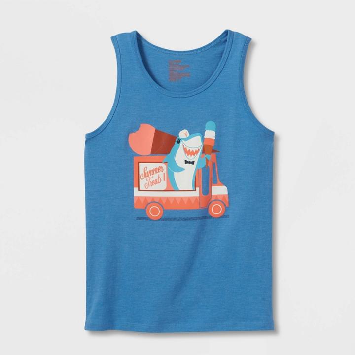 Boys' Adaptive Ice Cream Truck Tank Top - Cat & Jack