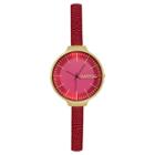 Women's Rumbatime Orchard Leather Ruby Watch - Red