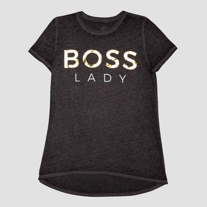 Well Worn Women's Boss Short Sleeve T-shirt - Black