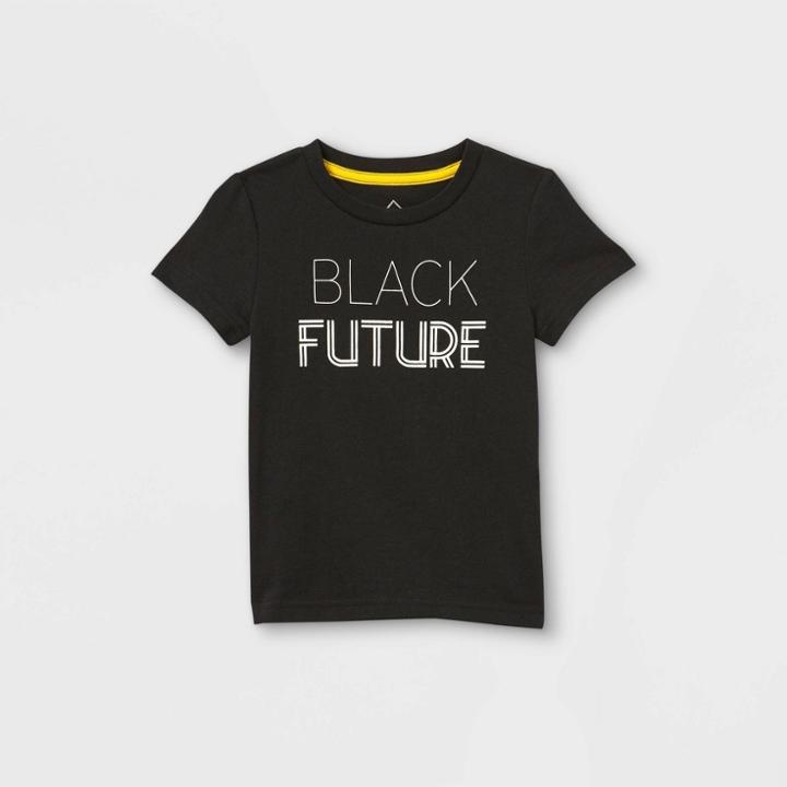 Well Worn Black History Month Infant 'black Future' Short Sleeve T-shirt - Black
