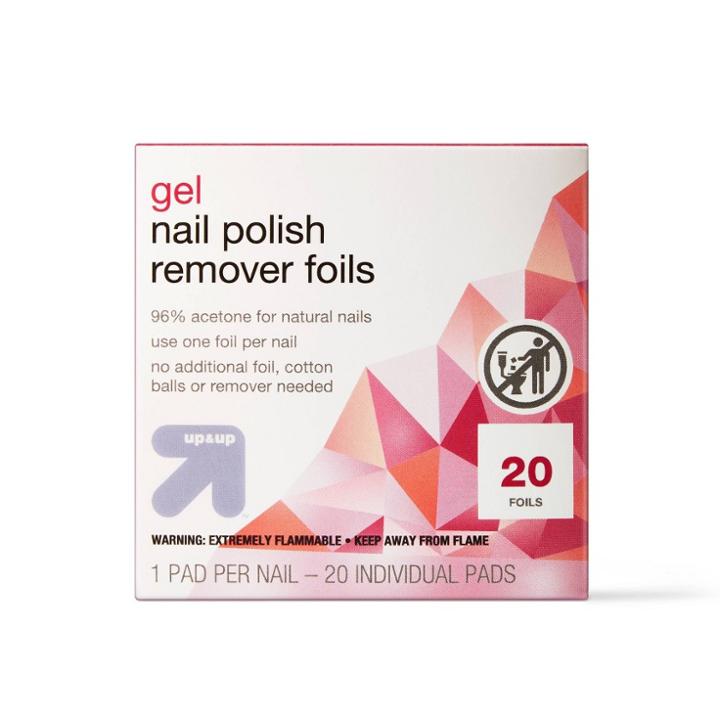 Gel Nail Polish Remover Pads - 20ct - Up & Up
