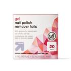 Gel Nail Polish Remover Pads - 20ct - Up & Up