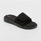 Men's Carl Memory Foam Slide Sandals - Goodfellow & Co Black S, Men's,