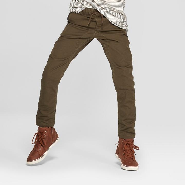 Boys' Moto Chino Pants - Art Class Green