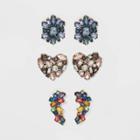 Sugarfix By Baublebar Crystal Stud Earring Gift Set, Women's,