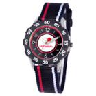 Disney Boys' Red Balloon Sporty Stainless Steel With Bezel Watch - Black