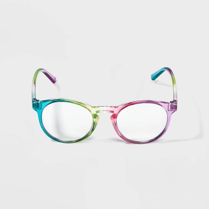 Kids' Round Blue Light Sunglasses - Cat & Jack