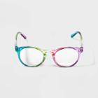 Kids' Round Blue Light Sunglasses - Cat & Jack