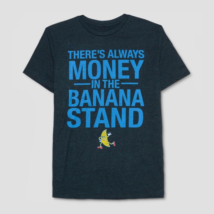 Hybrid Apparel Men's Arrested Development There's Always Money In The Banana Stand Short Sleeve T-shirt - June Iris
