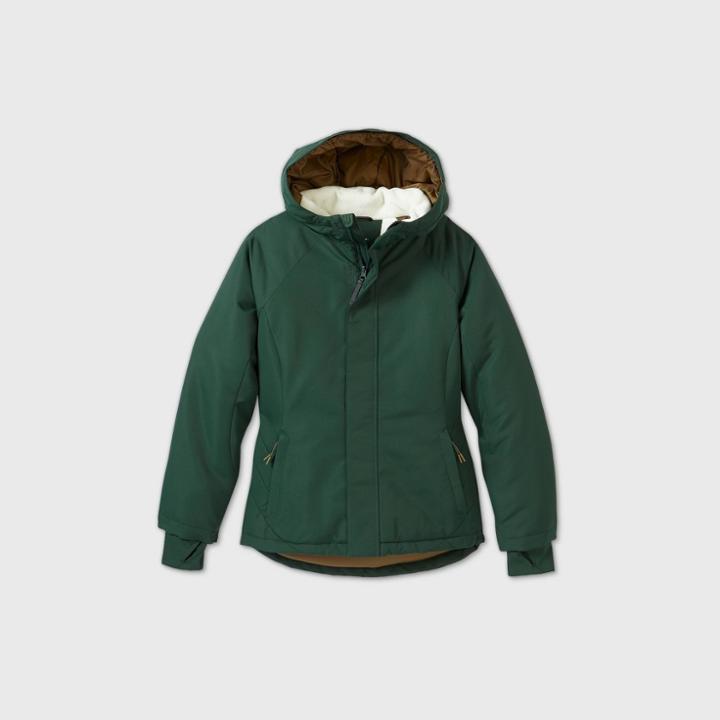 Women's Cold Weather Jacket - All In Motion Dark Green