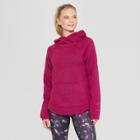 Women's Sweater Fleece Pullover - C9 Champion Magenta Heather