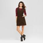 Women's Corduroy Jumper With Belt - Universal Thread Olive