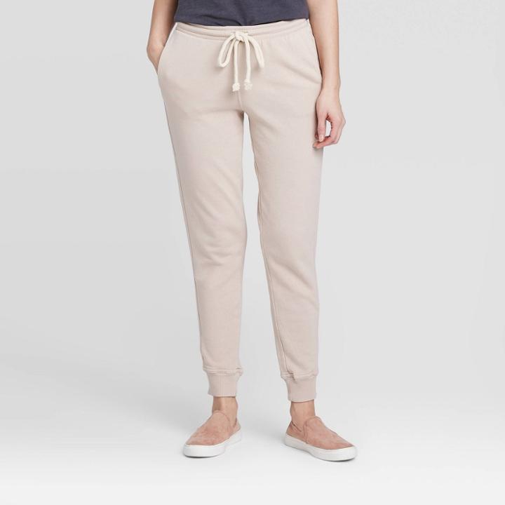 Women's Mid-rise Jogger Pants - Universal Thread Pink L, Women's,