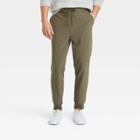 Men's Tech Tapered Jogger Pants - Goodfellow & Co Olive Green