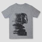 Marvel Boys' Black Panther Short Sleeve Graphic T-shirt - Gray