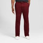 Men's Big & Tall Slim Fit Hennepin Chino Pants - Goodfellow & Co Burgundy (red)