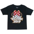 Toddler Minnie Family Vacation 2019 T-shirt - Disney- Black 2t, Toddler Girl's