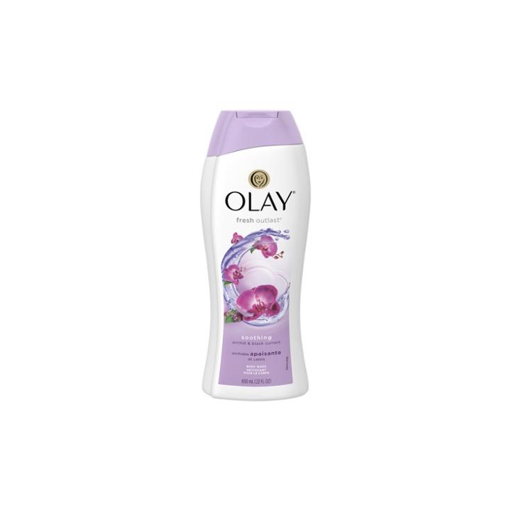 Olay Fresh Outlast Soothing Orchid & Black Currant Body Wash