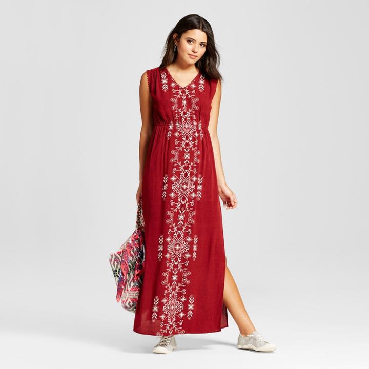 Women's Printed Maxi Dress - Xhilaration (juniors')