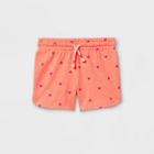 Girls' Heart Knit Pull-on Shorts - Cat & Jack Neon Pink