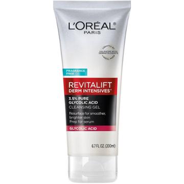 L'oreal Paris Revitalift Derm Intensives With 3.5% Glycolic Acid Cleanser