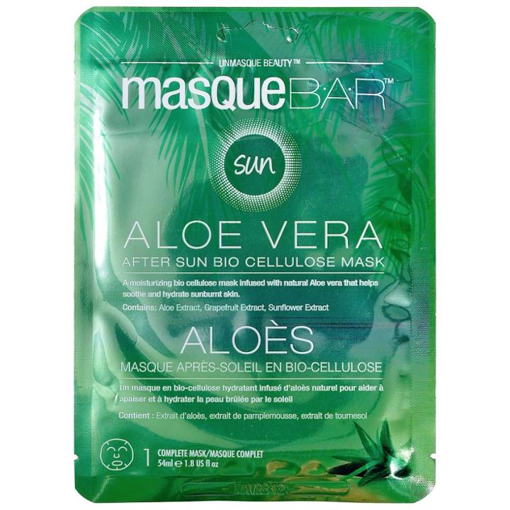 Masque Bar Aloe Vera After Sun Bio Cellulose Mask