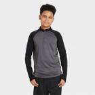 Boys' Performance 1/4 Zip Pullover - All In Motion Gray