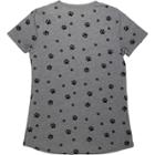 Women's Animal Print Short Sleeve T-shirt - Modern Lux (juniors') - Gray