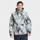 Men's Snow Sport Jacket - All In Motion Beige Print