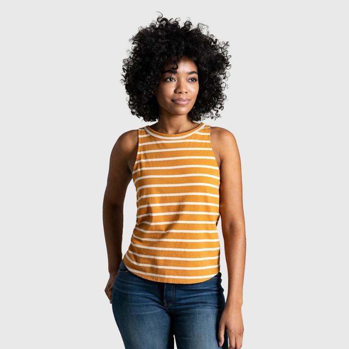 Women's United By Blue Organic High-neck Tank Top -
