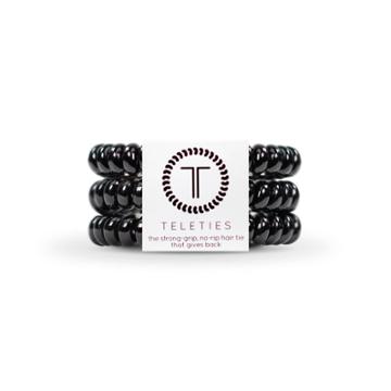 Teleties Elastics - Jet Black -