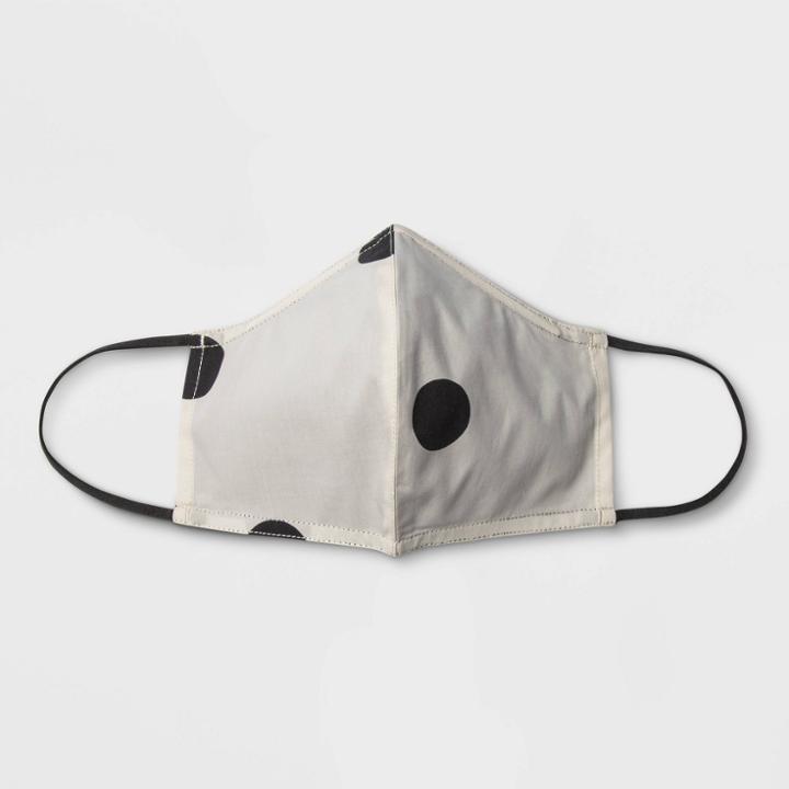 Women's Polka Dot Mask - Who What Wear Black/white
