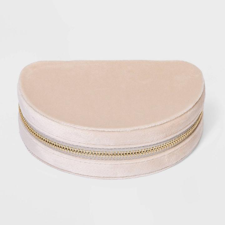 Half Moon Zippered Case - A New Day