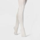 Women's Cable Sweater Tights - A New Day Ivory
