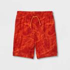 Boys' Quick Dry Board Shorts - All In Motion Orange