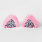 Girls' 2pk Glitter Cat Ears Salon Clip - Cat & Jack Pink