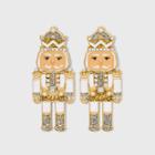 Sugarfix By Baublebar Nutcracker Drop Earrings - White/silver