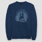 Women's Disney Frozen 2 Crewneck Sweatshirt (juniors') - Navy S, Women's, Size: