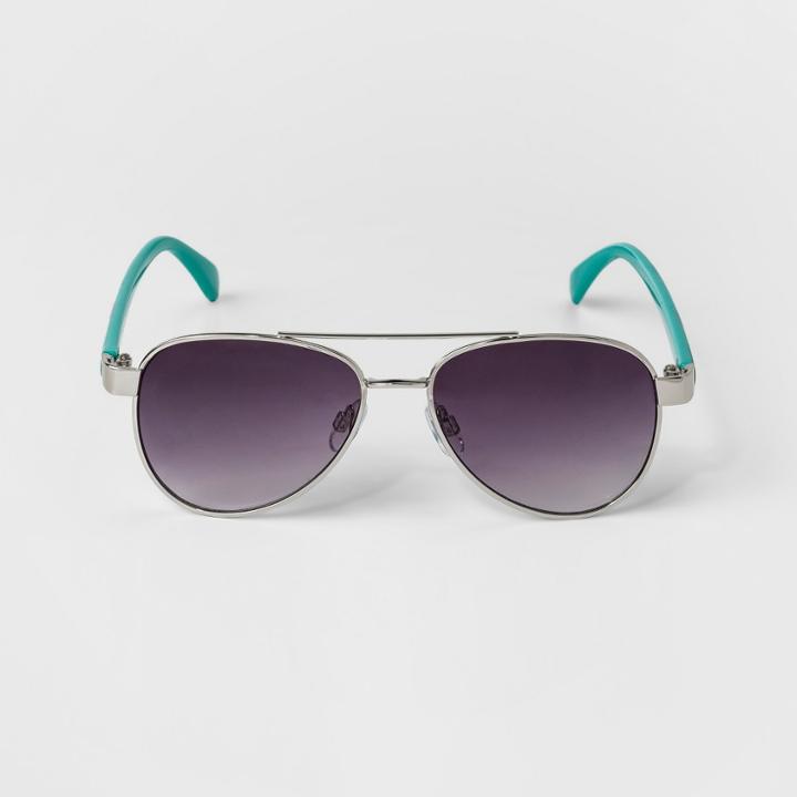 Kids' Sunglasses - Cat & Jack Green One Size, Kids Unisex