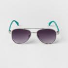 Kids' Sunglasses - Cat & Jack Green One Size, Kids Unisex
