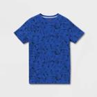 Boys' Shark Print Short Sleeve T-shirt - Cat & Jack Blue