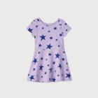 Toddler Girls' Knit Short Sleeve Dress - Cat & Jack Violet