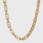 Linked Chain Necklace - Universal Thread Gold