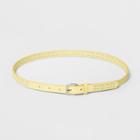 Women's Laser Cut Belt - A New Day Yellow